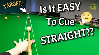 Is It EASY to Cue STRAIGHT!? | What To Practice