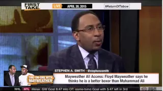 Floyd Mayweather Thinks He is Better Than Muhammad Ali!   ESPN First Take