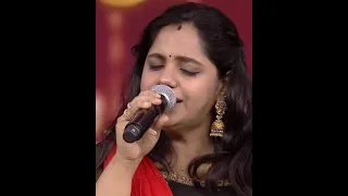 Ellu Vaya Pookalaye by Saindhavi | Ananda Vikatan Cinema Awards    #shorts