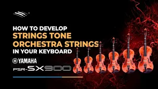 YAMAHA SX 900/700/600  |  How to Develop #strings #tone Sound - By Soham