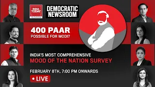 Democratic Newsroom LIVE: PM Modi's Big Target For 2024 Elections-A Rhetoric Or A Real Possibility?