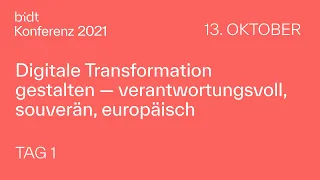 bidt Konferenz 2021 | Tag 1