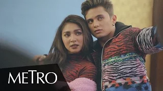 Watch The BTS of James Reid and Nadine Lustre Taking Over Metro Magazine's Cover Shoot