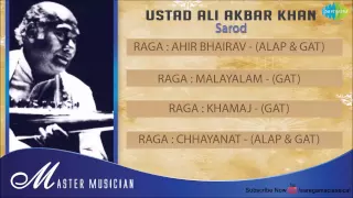 Master Musician | Ustad Ali Akbar Khan | Sarod | Hindustani Classical Instrumental Audio Jukebox