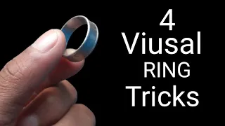4 IMPOSSIBLE Ring Tricks Anybody Can Do | Revealed