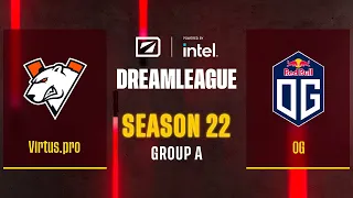 Dota2 - Virtus.pro vs OG - Game 1 - DreamLeague Season 22 - Group A Tiebreaker