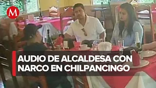 Alcaldesa de Chilpancingo arremete contra la seguridad de la 4T en polémica reunión con criminal