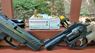 .22 Mag VS 9mm - Winchester White Box
