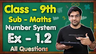 Class 9 Maths, Ex 1.2, Q1 to Q4 || Chapter 1 (Number system) || NCERT || MKR