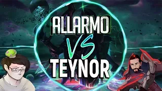 БЕЗЖАЛОСТНАЯ БИТВА СТРИМЕРОВ! TEYNOR vs ALLARMO! | Монтажик