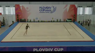 14th PLOVDIV CUP AEROBICS OPEN 2023 || FEAVER Olivia (AUS)