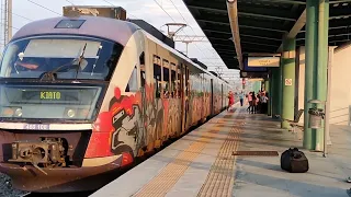 Athens to Kiato by Suburban Railway (proastiakos) - June 2021