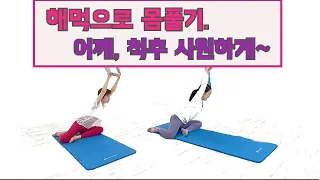 AERIAL FIT - 라운드 숄더, 굽은 등으로 힘드신분들! 강력 추천! 어깨, 척추 풀어주는 동작. 시원한 맛에 하는 플라잉 요가를 한층 업그레이드 시킬 sequence!