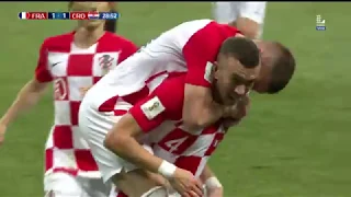 ¡GOLAZO DE CROACIA! | Francia vs Croacia