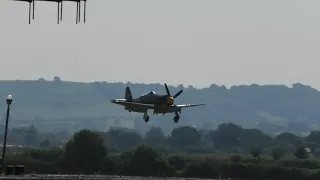 RNAS Yeovilton 2018 AgustaWestland AW-159 Wildcat and Sea Fury