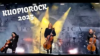 Apocalyptica - Seek & Destroy and Thunderstruck @ Kuopiorock, Finland 29.7.2023