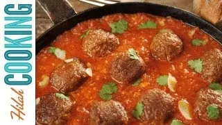 Homemade Meatball Recipe - How To Make Meatballs | Hilah Cooking Ep 9