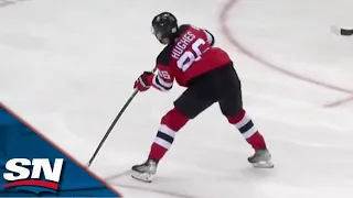 Jack Hughes Capitalizes On 2-On-1 To Complete First Career Hat Trick