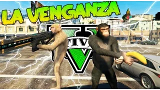 GTA V MOD PC LA EPICA VENGANZA DE LOS MONOS !!! (PARTE 1) GTA 5 MOD Makiman