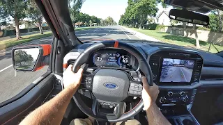 2021 Ford F-150 Raptor 37s POV Test Drive (3D Audio)(ASMR)