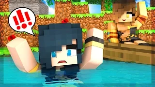 WE LOST OUR HOME! THE NEIGHBORHOOD FLOODS! (Minecraft Roleplay)