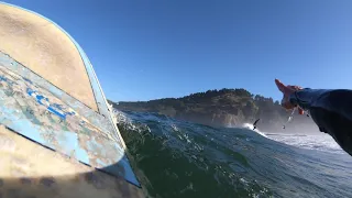 Central Oregon Coast Surfing POV July 30th 2020