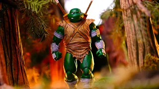 NECA Teenage Mutant Ninja Turtles  Mirage Comics Michelangelo The Wanderer Review!!!!