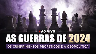 AS GUERRAS DE 2024 - Os Cumprimentos Proféticos e a Geopolítica - Ao Vivo - Lamartine Posella