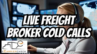 LIVE Cold Calls with a freight broker