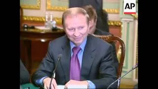 Yanukovich on campaign, round table with Kuchma, Solana
