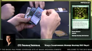 2015 Magic World Championship: Opening and Drafting with Shahar Shenhar