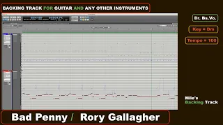 Bad Penny Backing Track / Rory Gallagher