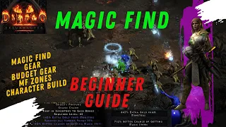 DIABLO 2 RESURRECTED MAGIC FIND BEGINNER GUIDE BLIZZARD SORCERESS | BEST GUIDE FOR NEW PLAYERS