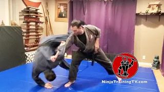 Ninjutsu Rock Throw Variations