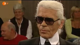 Karl Lagerfeld bei Johannes B. Kerner (4/8)