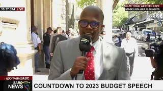 Budget 2023 | Countdown to speech as Godongwana, senior Treasury officials arrive
