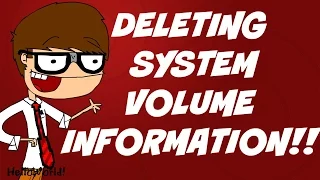 Deleting System Volume Information on a USB Flash Drive