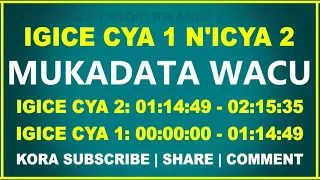 Mukadata Wacu Igice cya 2 | Ikinamico Nshyashya ya 2020