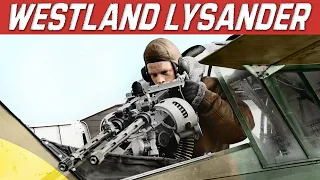Westland Lysander | The British "Spy Taxi" Aircraft Of WWII