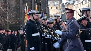 Remembrance Sunday Parade, Edinburgh 2022