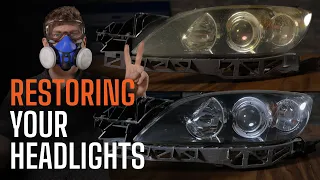 The Ultimate Step-By-Step Guide to Headlight Restoration - Professional Wet Sanding and Clear Coat