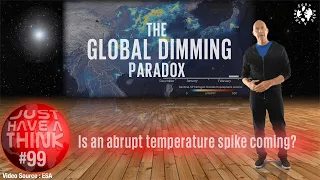 Global Dimming Paradox: Are we facing an abrupt temperature spike?