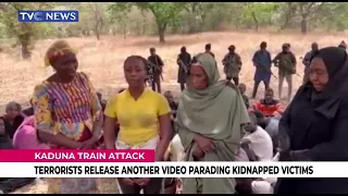 Terrorists Release New Video Parading Kidnapped Victims of Kaduna Train Attack