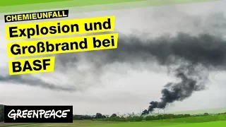 Explosion beim BASF-Werk in Ludwigshafen