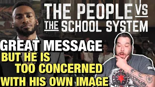 Teacher Reacts to "I SUED THE SCHOOL SYSTEM" Prince Ea
