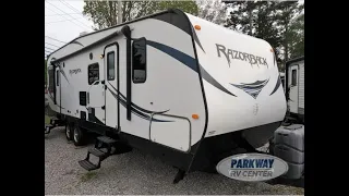 2014 Dutchmen Razorback 2950 Toyhauler/Crossover Travel Trailer, Onan Generator, Slide Out, $24,900