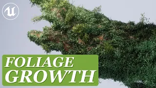 Foliage Growth Effect in Unreal Engine 5.4! (Procedural)