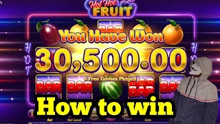 How to win R30 000 on hot hot fruit from superbets
