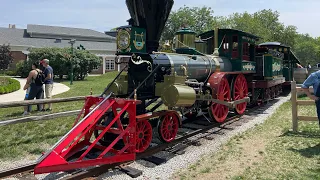 New Battery-Powered Steam Train at Carillon Park!