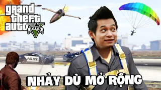 (GTA V MixiCity #69) Giải nhảy dù toàn thành phố MixiCity và pha bung dù đi vào lòng đất.